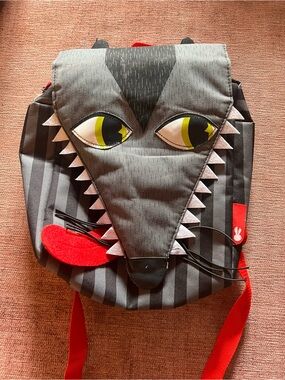 Janod Toddler Big Bad Wolf Backpack